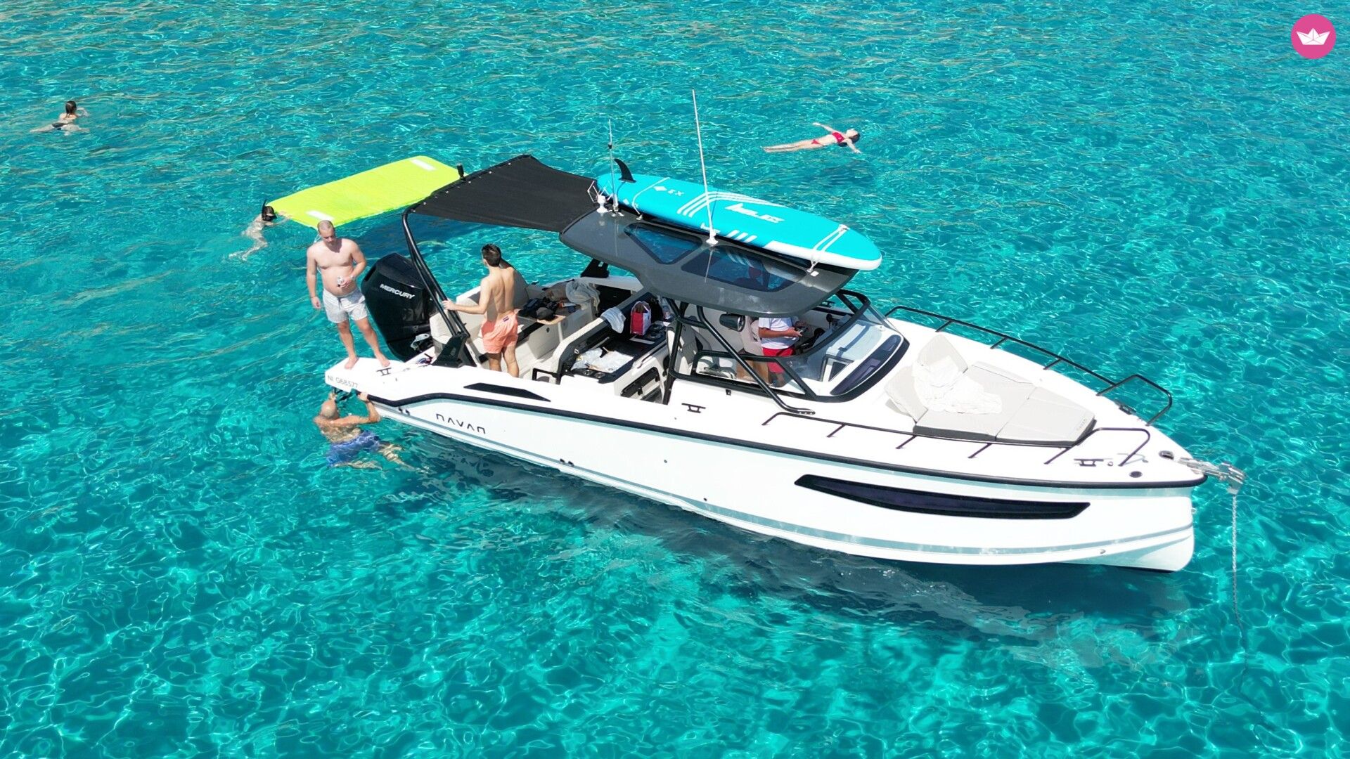 Rent Navan S30 Motorboat (2024) in Nice - Click&Boat