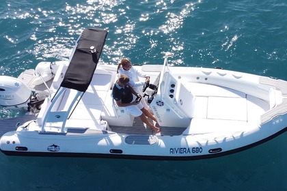 Aluguel Semi Rígido Boat Azur RIVIERA 680 Mandelieu-la-Napoule