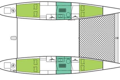 Alquiler Catamarán Edel Edelcat 35 Open Ibiza