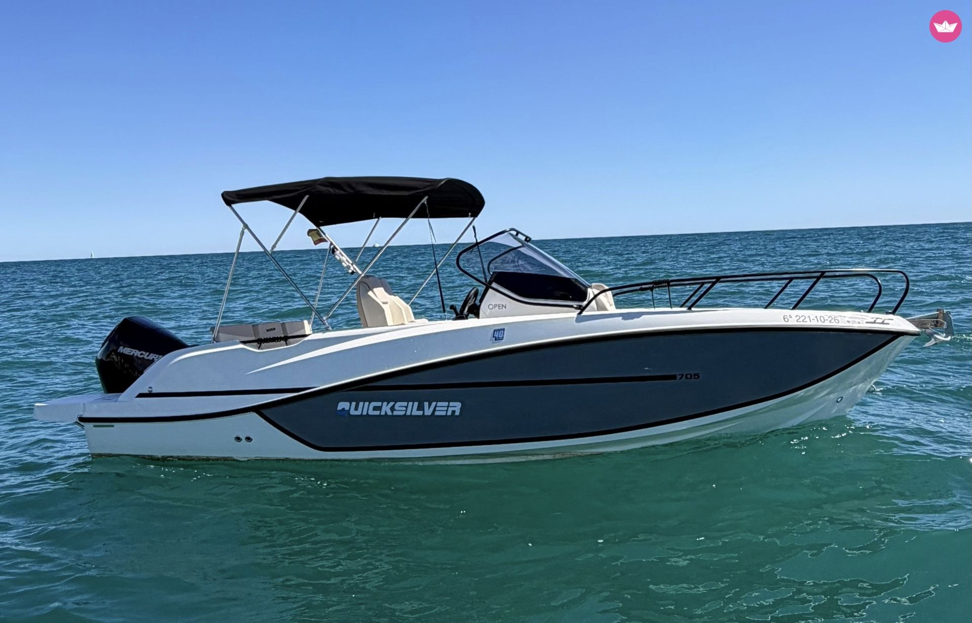 Bateau à moteur Quicksilver Activ 705 Open 200cv