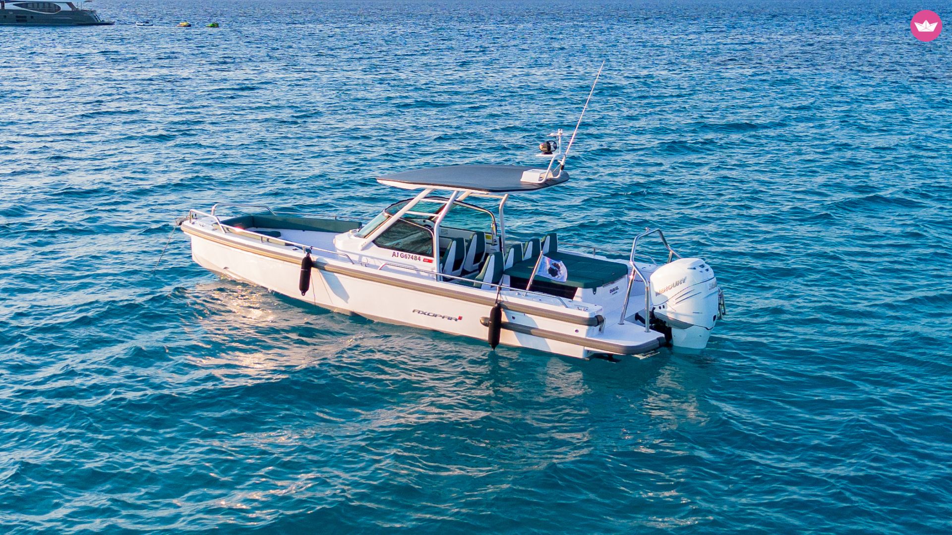 Bateau à moteur Axopar 28 T-top 350cv 2