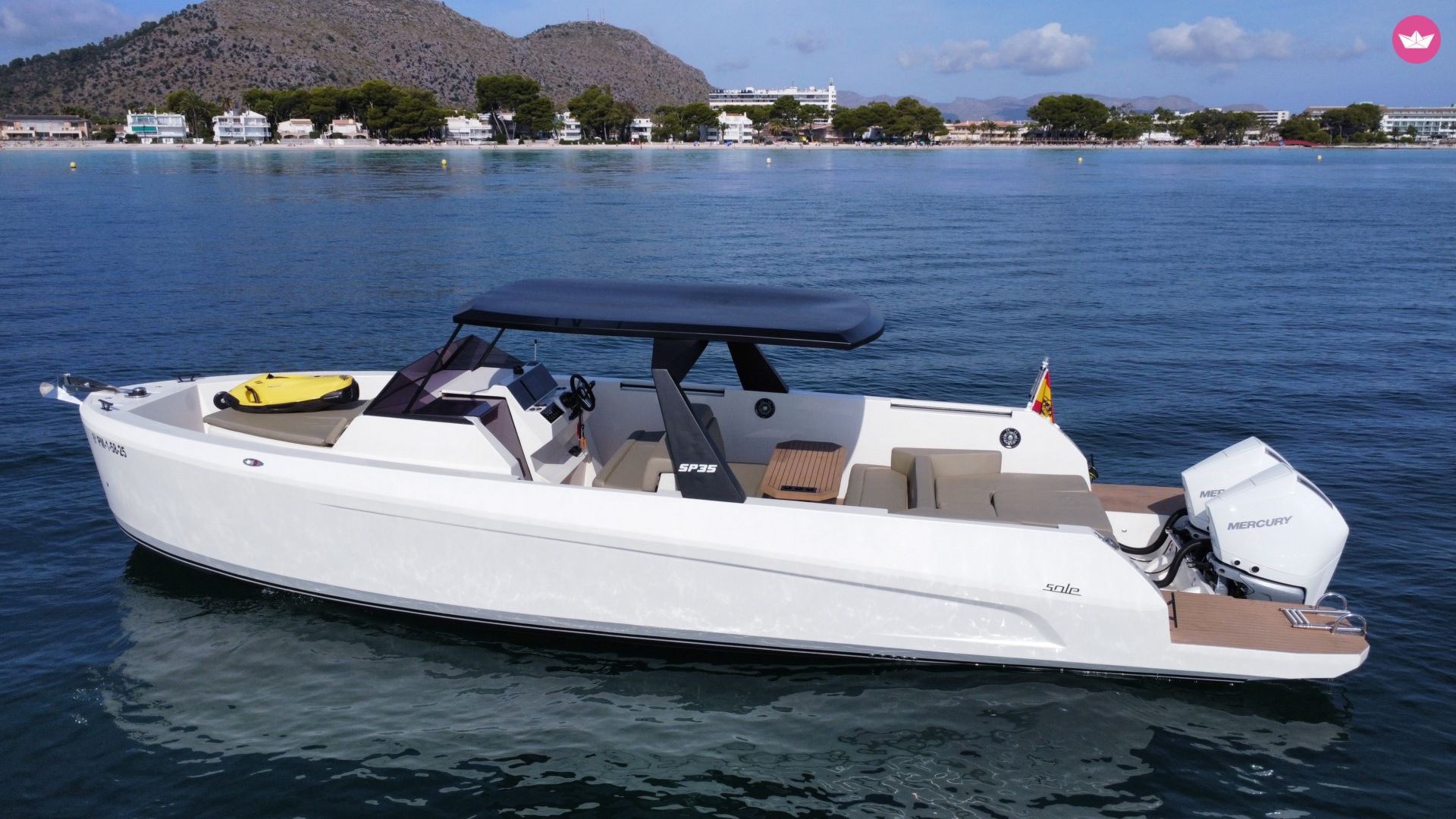 Bateau à moteur Sole SP35 600cv