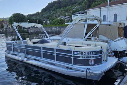 Hyra båt Båt utan licens  pontoon pagnin1 Lesa