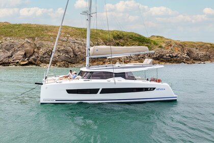 Hyra båt Katamaran Fountaine Pajot Fountaine Pajot New 41 Quatuor 3 Saint-Raphaël