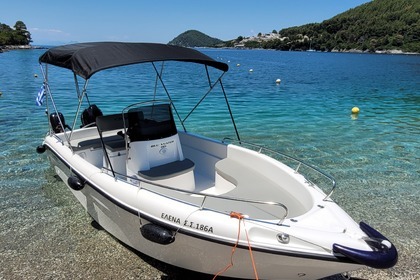 Hire Boat without licence  Poseidon Blue water 185 Skopelos