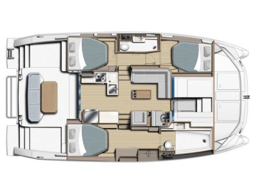 Motorboat  403 PC Boat design plan
