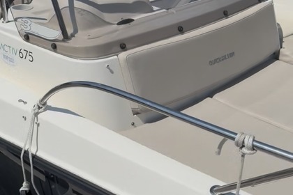 Miete Motorboot Quicksilver Activ 675 Sundeck Vigo