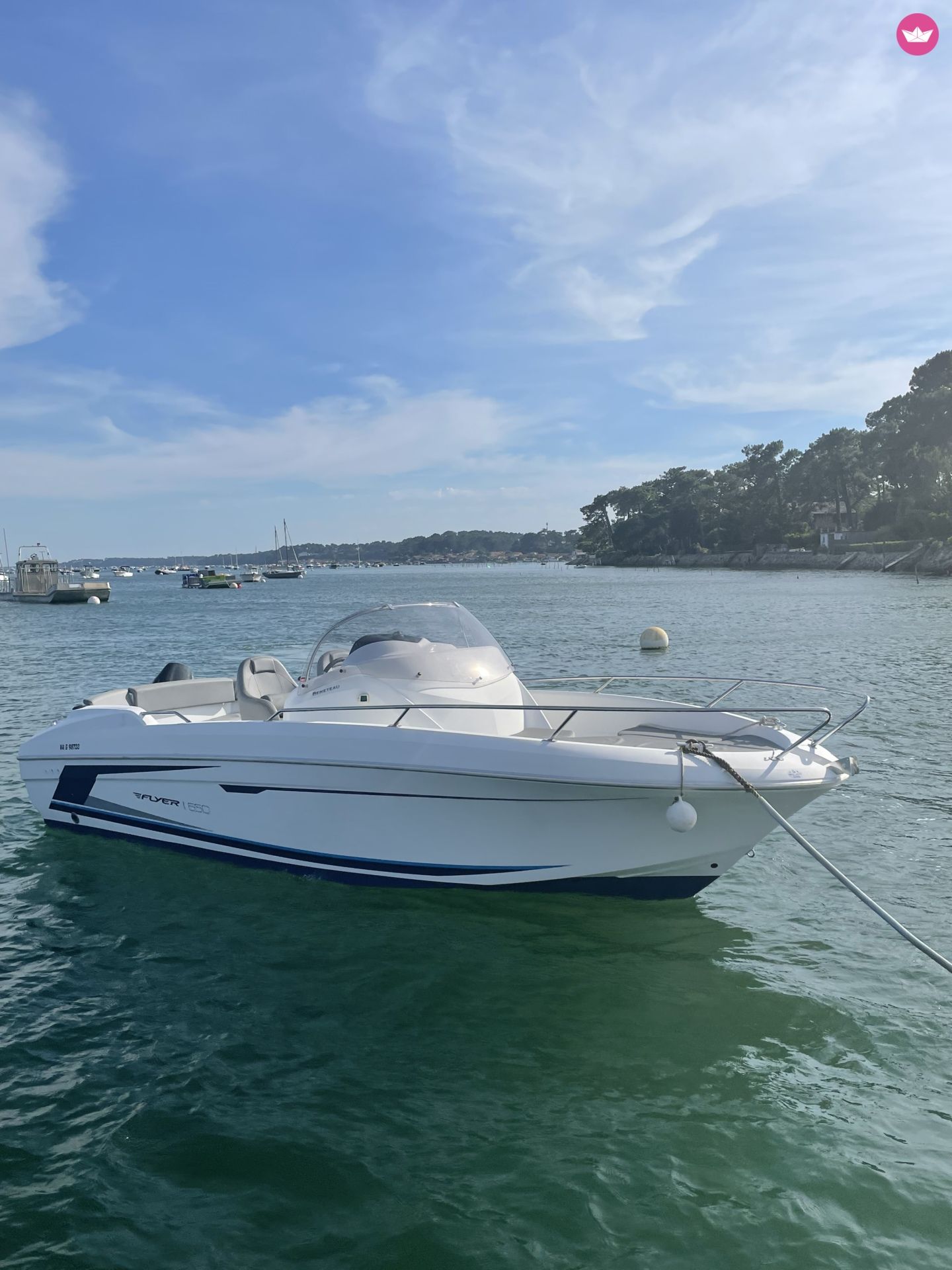 Bateau à moteur Beneteau flyer 650 luxe 140cv 2