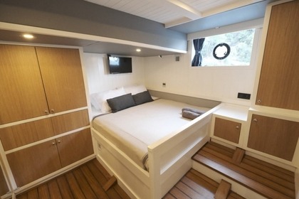 Custom built trawler-motor yacht with capacity of 8 people