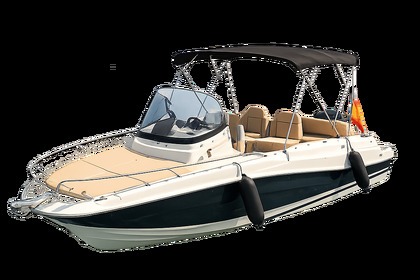Verhuur Motorboot Quicksilver Activ 605 Sundeck Palma de Mallorca
