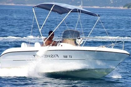 Rental Motorboat Fisher 17 Open Dubrovnik