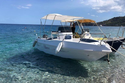 Aluguel Lancha Nautica tancredi Blumax 590 pro Taormina