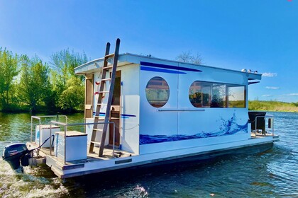 Aluguel Casa Flutuante Rollyboot Hausboot führerscheinfrei Werder