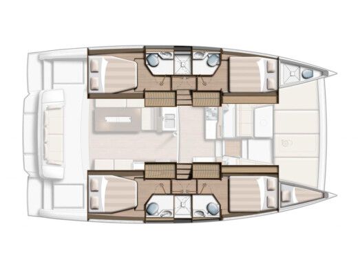 Catamaran  Bali 4.2 Boat design plan