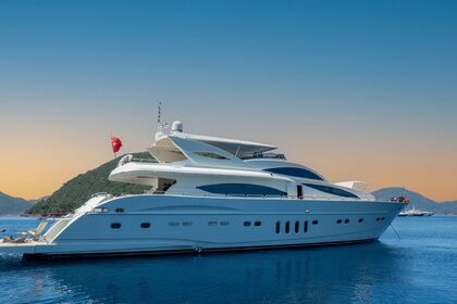 Luxury Motor Yacht “Coral” for Charter – Experience Timeless Elegance in Göcek