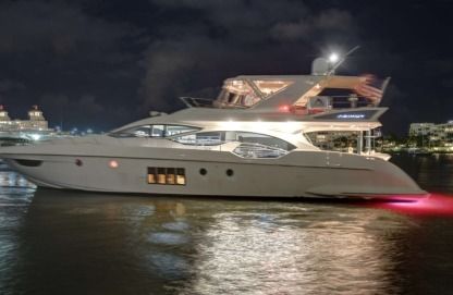 Rental Motorboat Azimut Custom Miami