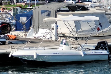 Rental Motorboat Rigiflex Cap 400 version luxe Cannes