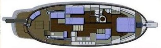 Motorboat Menorquin 145 boat plan