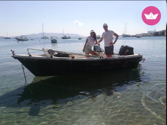 Charter Motorboat Man 4.85 Milos