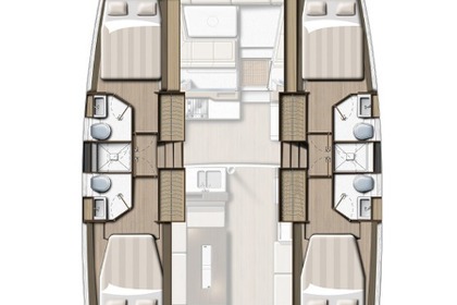 Location Catamaran Catana Group Bali 4.2 Mitikas