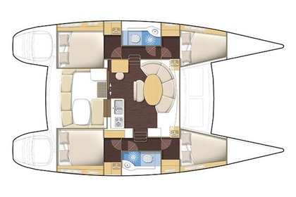 Location Catamaran Lagoon Lagoon 380 Paros