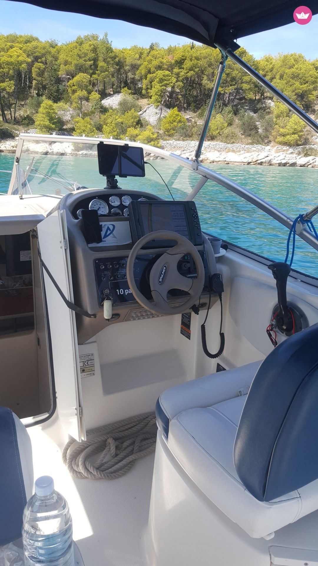 Alquiler Lancha Bayliner 285 Ciera Cruiser Split