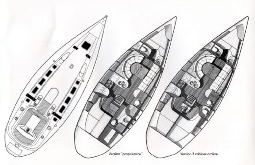 Sailboat Beneteau First 41s5 Boat design plan