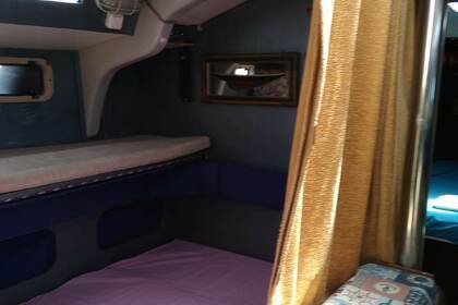 A CLASSIC JEANEAU 41 FEET SAILING BOAT IN GREECE