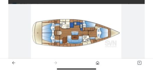 Sailboat Bavaria Bavaria 46 cruiser boat plan