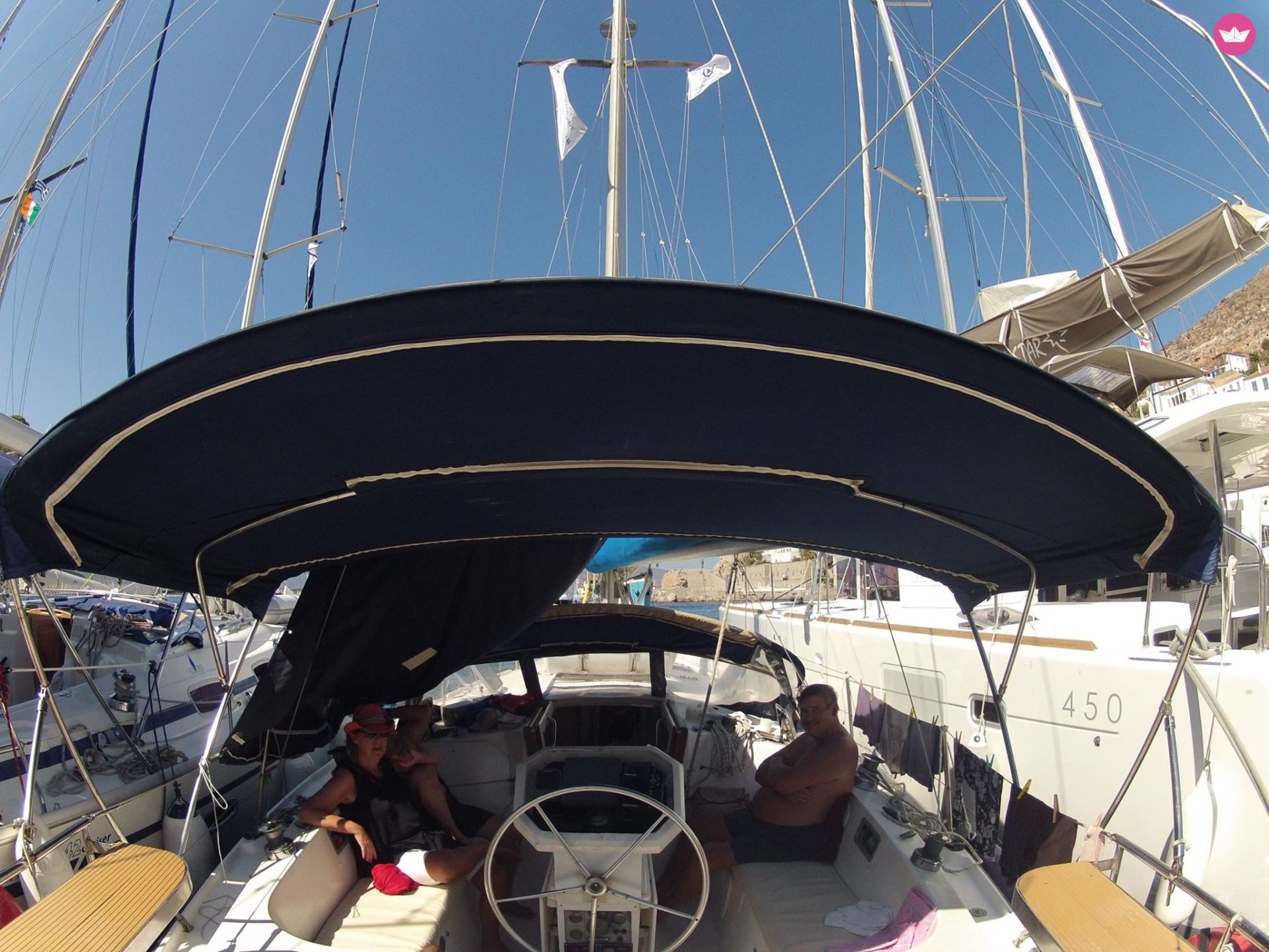 Charter sailboat in Athens  