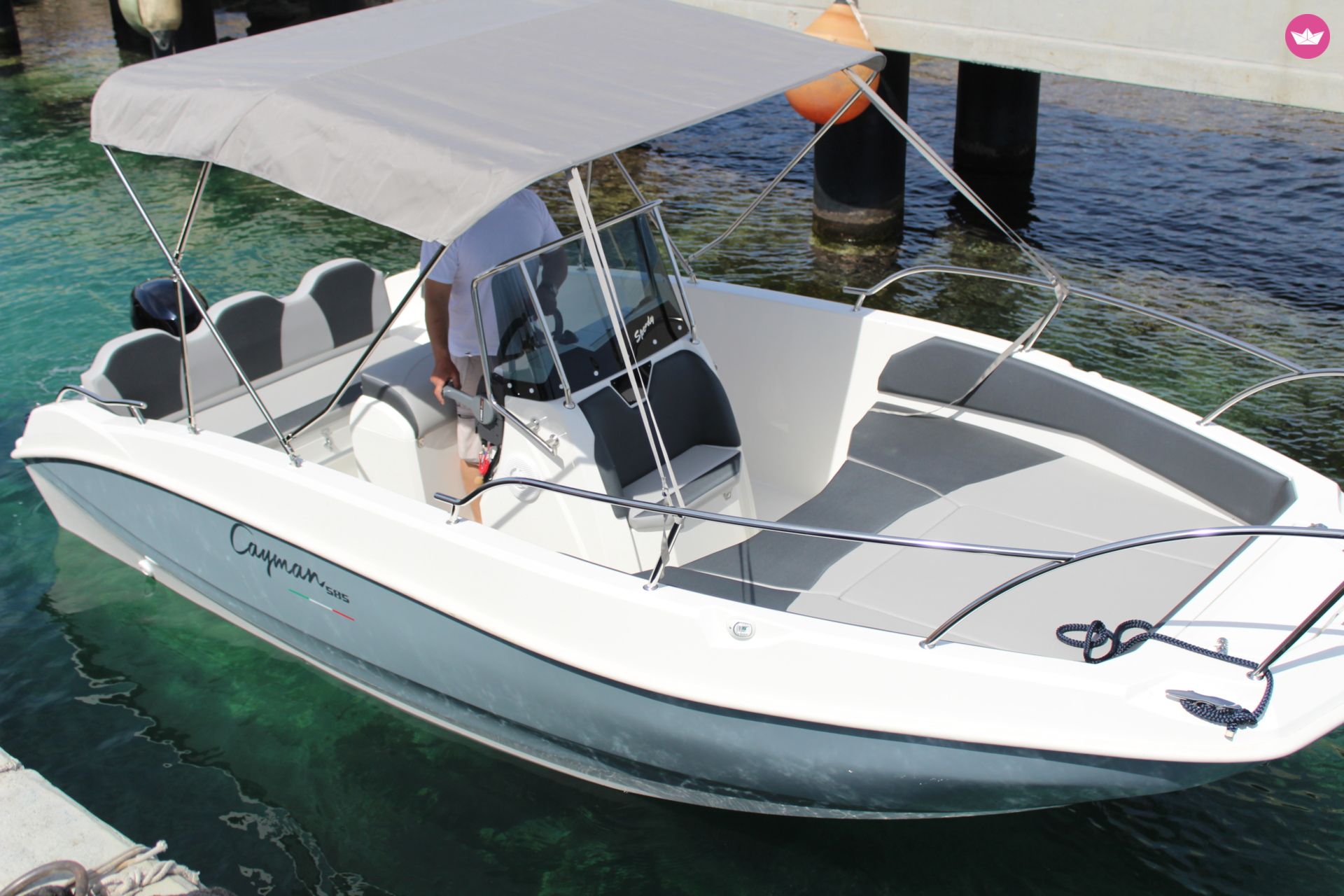Bateau sans permis SEAWARD CAYMAN585 29cv 6