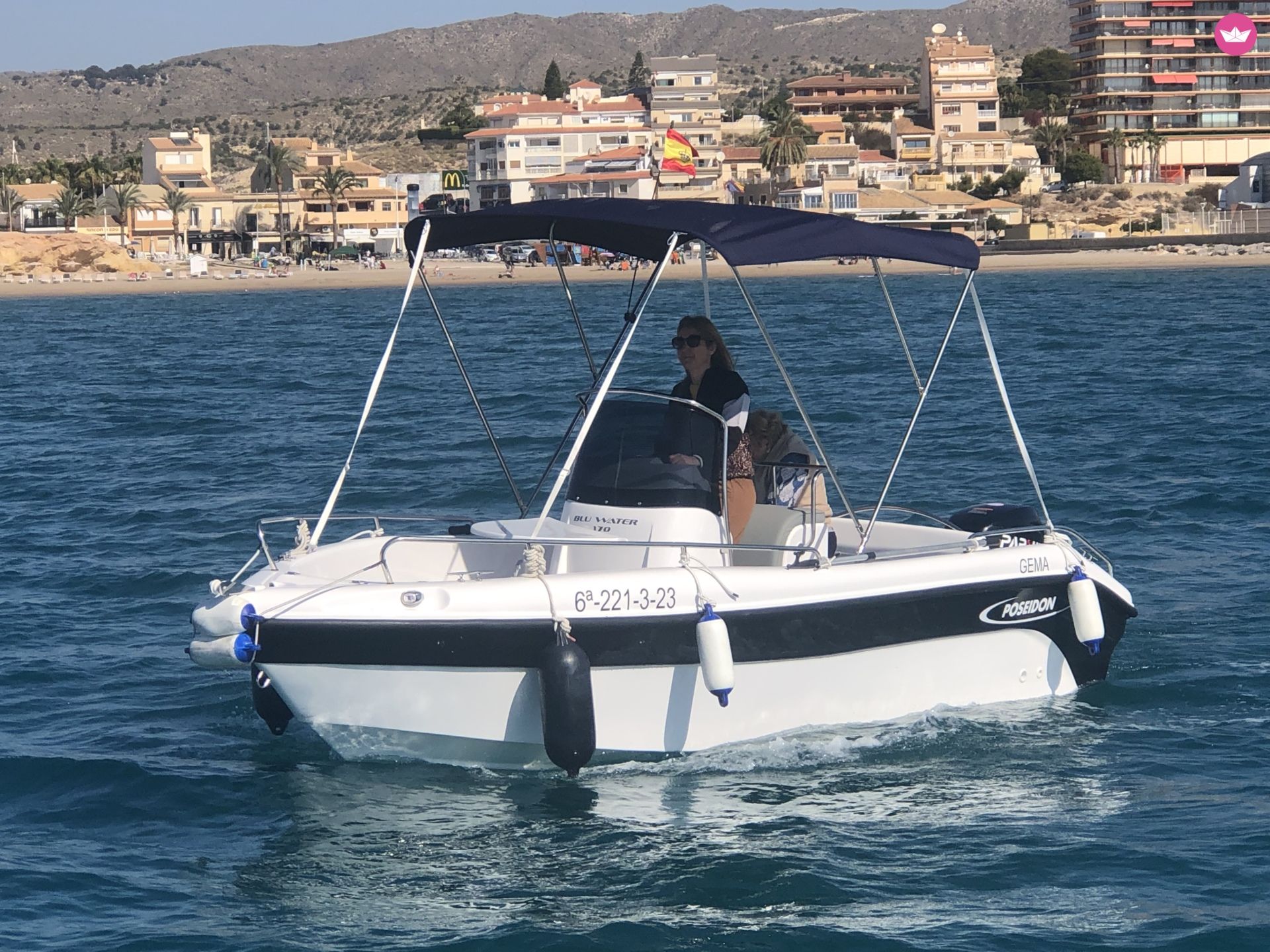 Bateau sans permis Poseidon Boats Blu Water 170 15cv