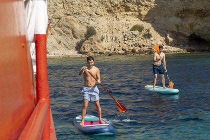Verhuur Gulet Sebastian Bennasar Socias Pasaje de crucero Ibiza