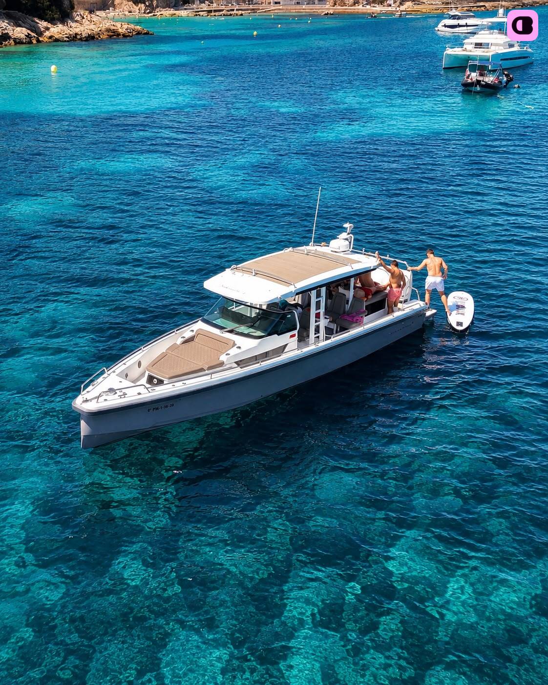 Bateau à moteur Axopar 37 Suntop 600cv