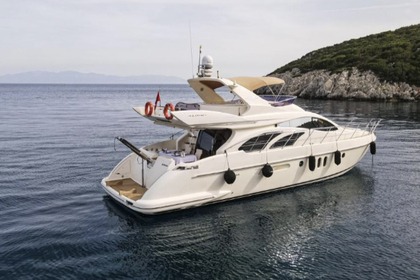 Rental Motorboat MT-07 18m 3 cabins azimut 55 Bodrum