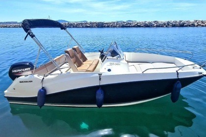 Verhuur Motorboot Quicksilver Activ 555 Open Marseille
