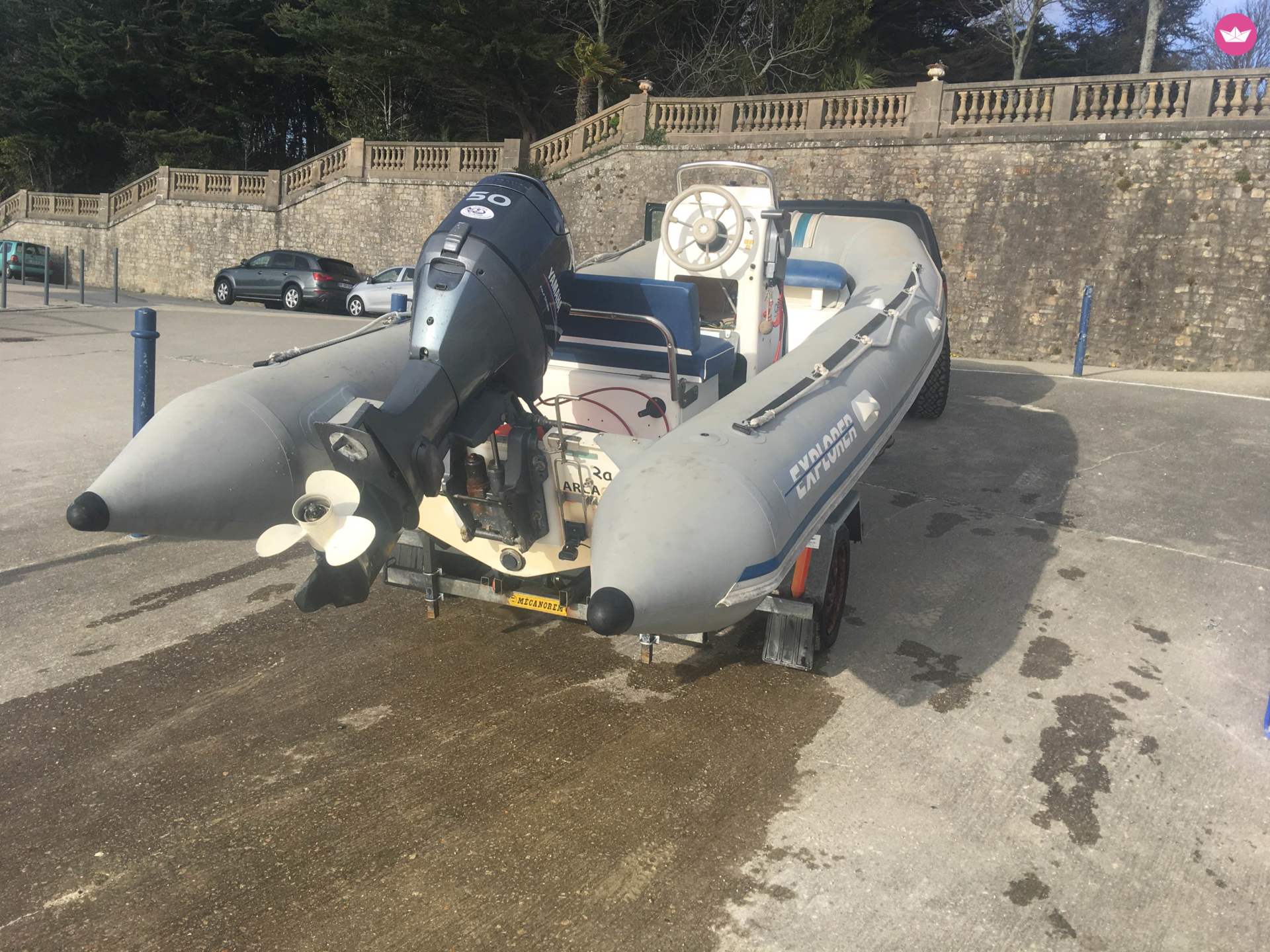 Semi-rigide BOMBARD Explorer 485 Fb 50cv 5