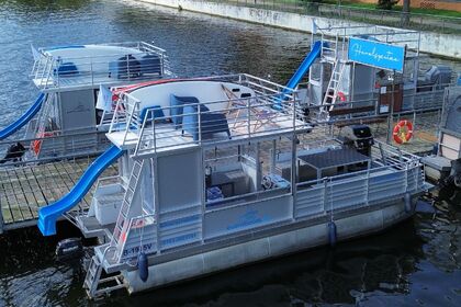 Miete Boot ohne Führerschein  eventboote Partyboot Berlin