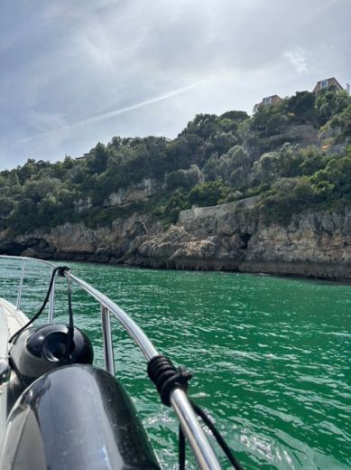 Tróia Peninsula Motorboat Jeanneau Leader 8 alt tag text