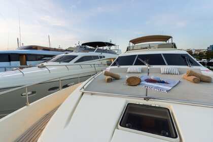 Ferretti 80 for day and weekly cruises