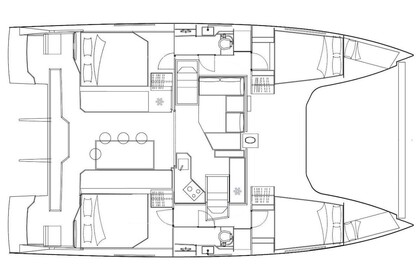 Rental Catamaran  Nautitech 40 Open Pula