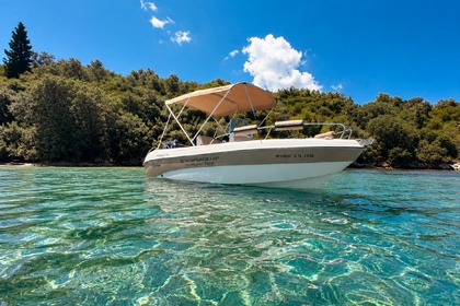 Charter Boat without licence  Karel Paxos 170 Lefkada