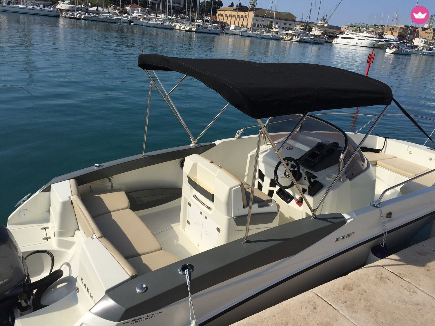 Noleggio Barca a motore Karnic 2251 Open Spalato