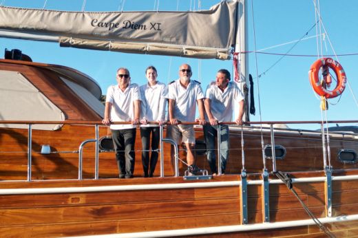 Gulet Custom Built Gulet 79ft 24m Planimetria della barca