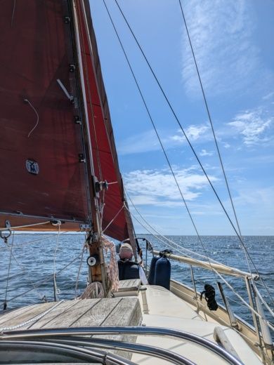 La Roche-Bernard Sailboat De Vries Lentsch Duchesse alt tag text