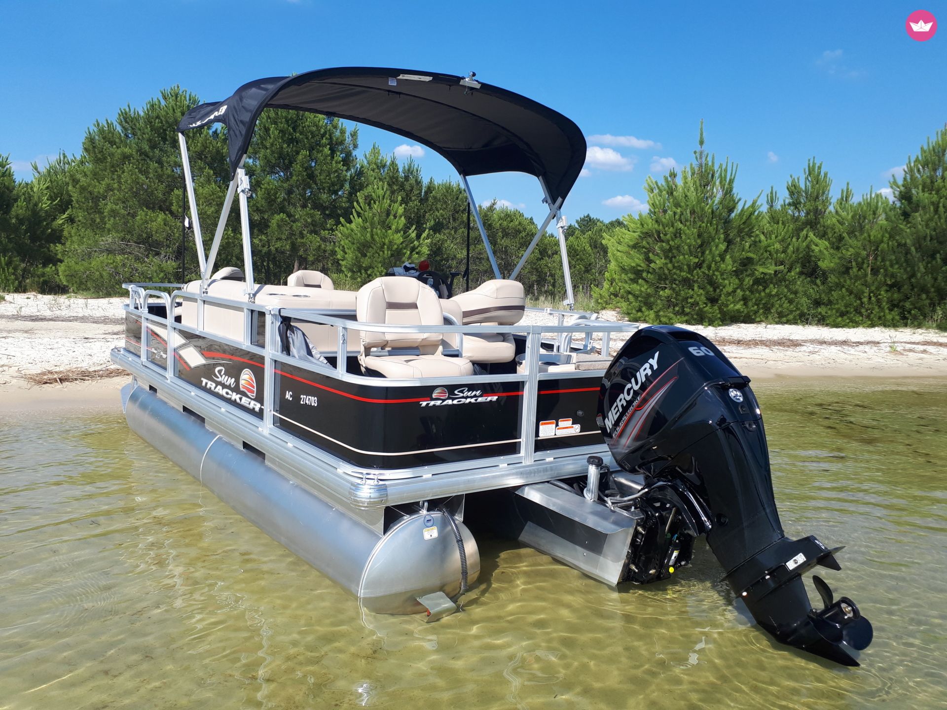 Bateau à moteur Suntracker Bass buggy 18 dlx 60cv 2