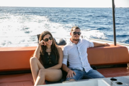 Explore Santorini with Luxury Catamaran!