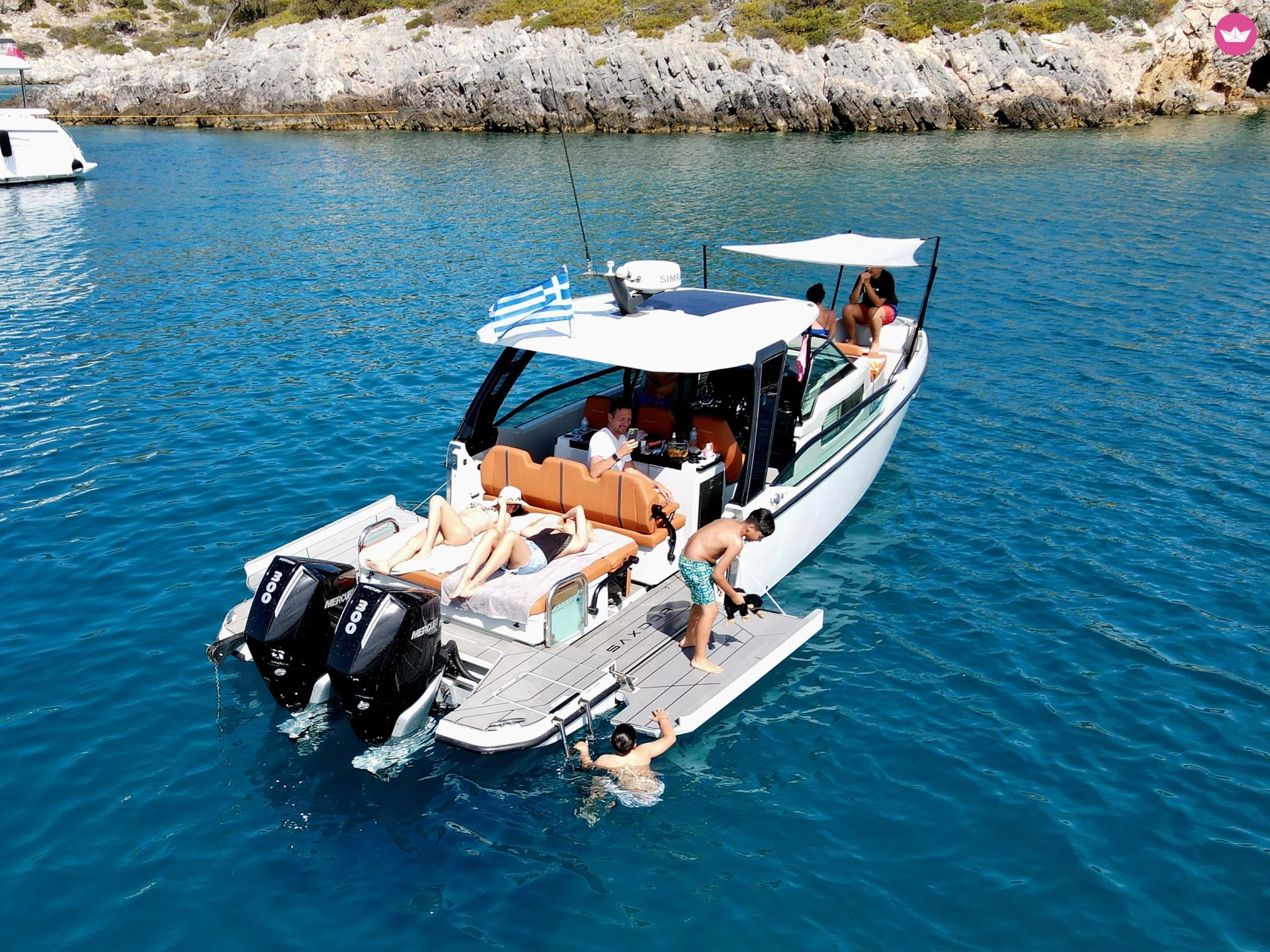 Bateau à moteur Saxdor