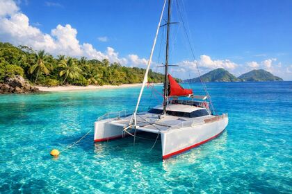 Charter Catamaran Plan Caroff Lazzi 47 Lazzi 47 Pointe-a-Pitre