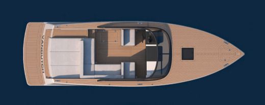 Motorboat VanDutch VanDutch 32 Boat design plan